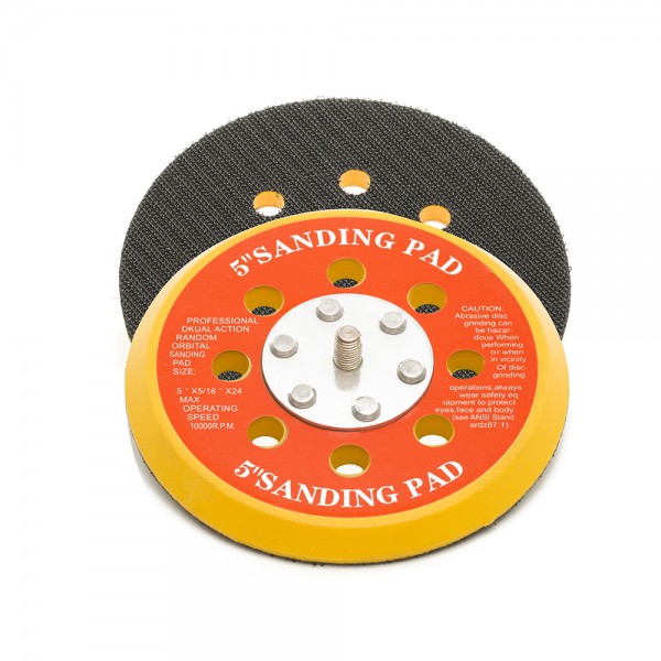 5/16"-24 Dual Action DA Backer / 5'' (125 mm)